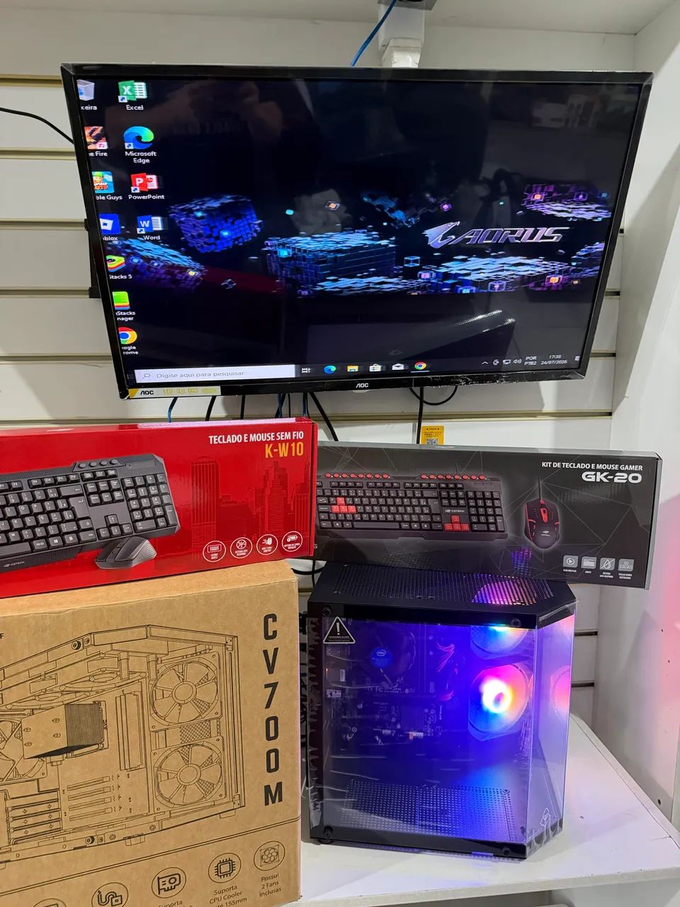 Pc Gamer P/ Empresas e Estudantes Novo c/ Garantia  - Foto 5