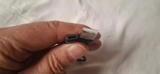 Cabo USB para USB tipo C, 20 cms, novo.  - Foto 3