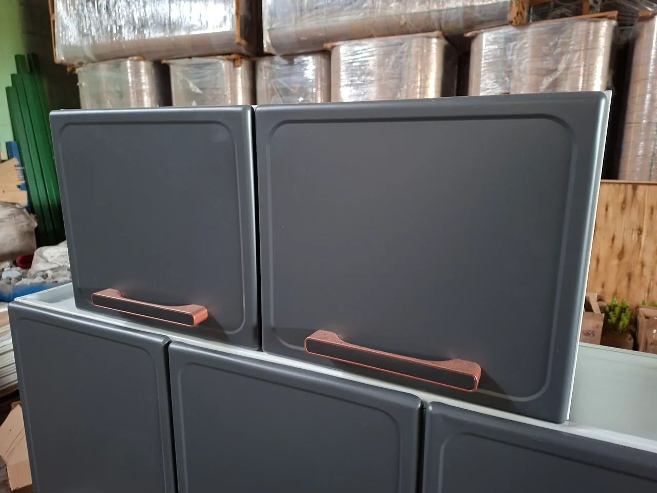 Armário aéreo 2 portas de aço Bertolini - Foto 3
