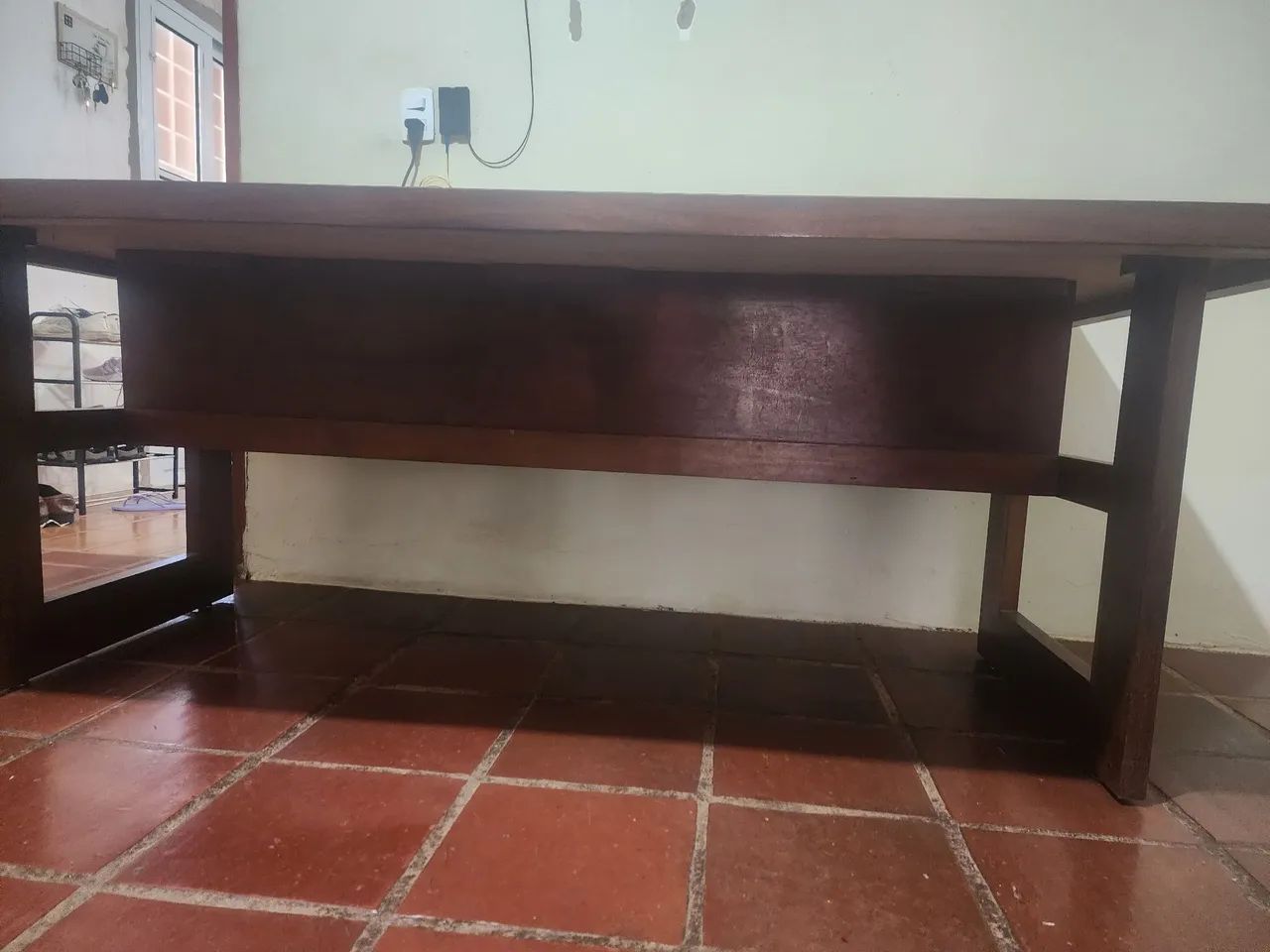 Mesa de reunião  - madeira de lei  - Foto 5