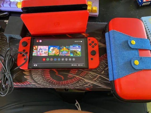 Nintendo Switch Oled Mario Edition - Foto 5
