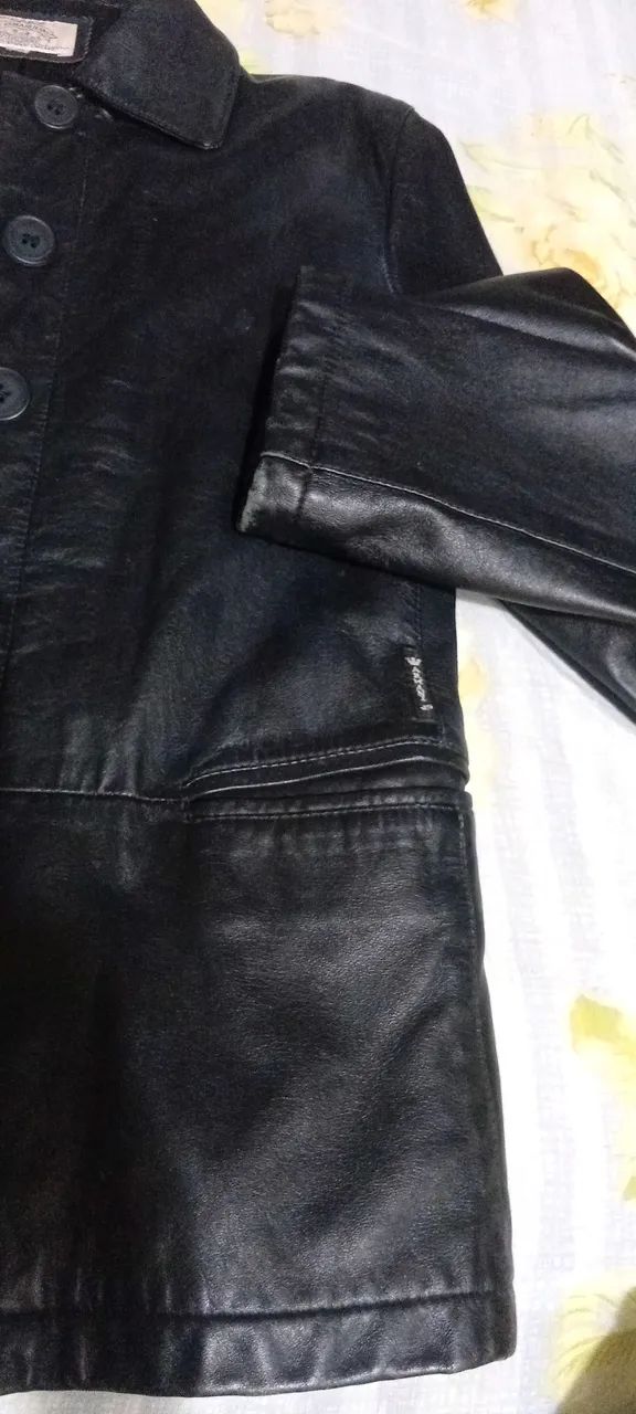 JAQUETA DE COURO  LEGÍTIMO  - Foto 3