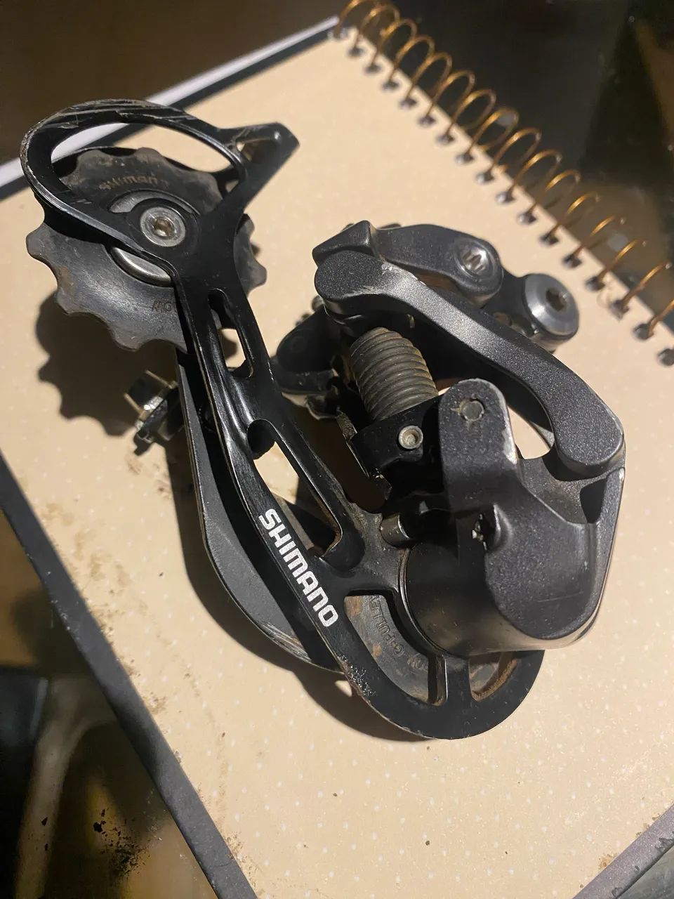 Câmbio traseiro shimano SLX 9 velocidades praticamente zero!! - Foto 3