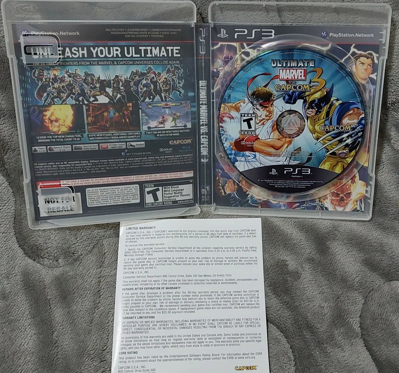 PS3 Ultimate Marvel vs Capcom 3 - Foto 2