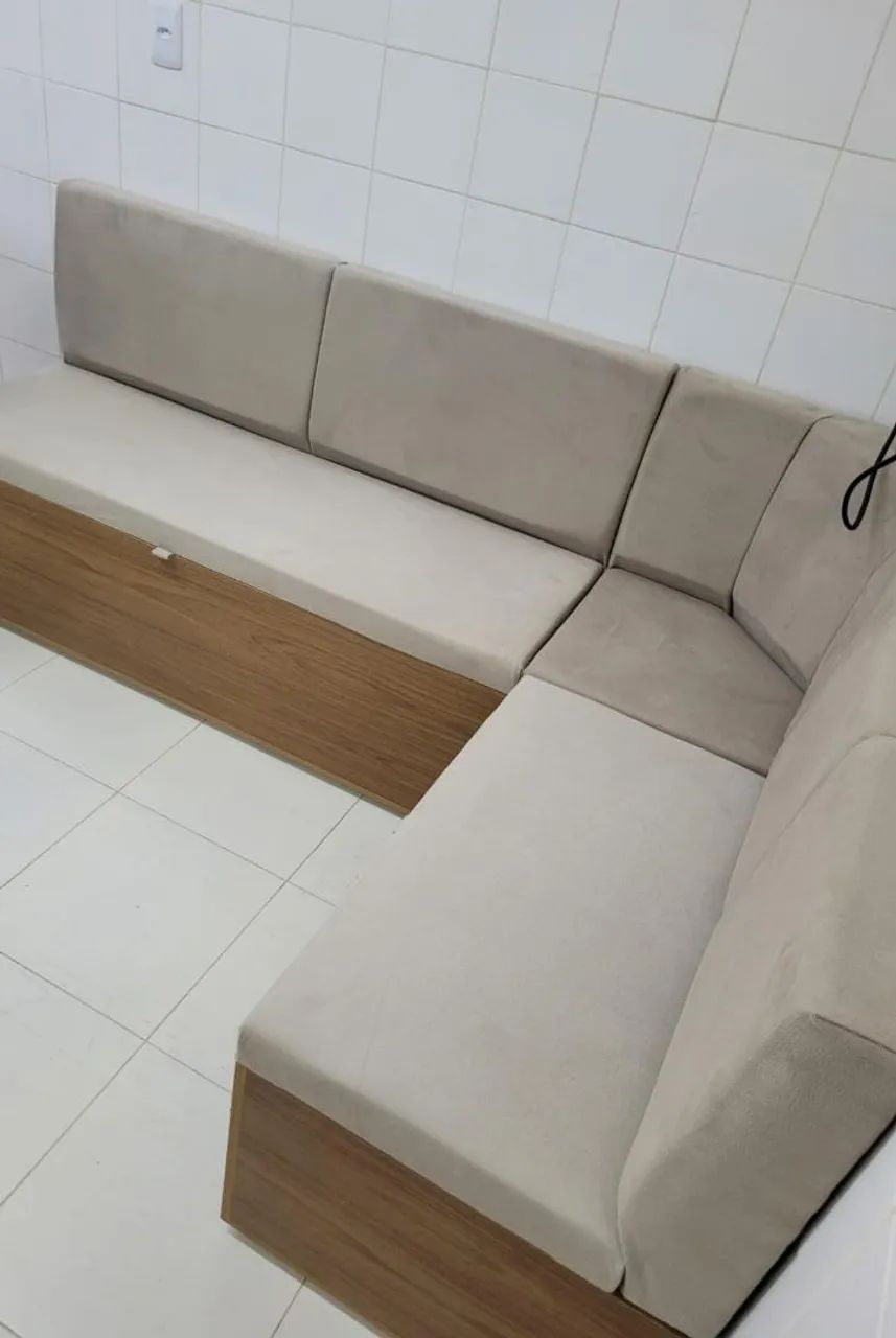 Canto Alemão Com Bau Sob Medida  - Foto 5