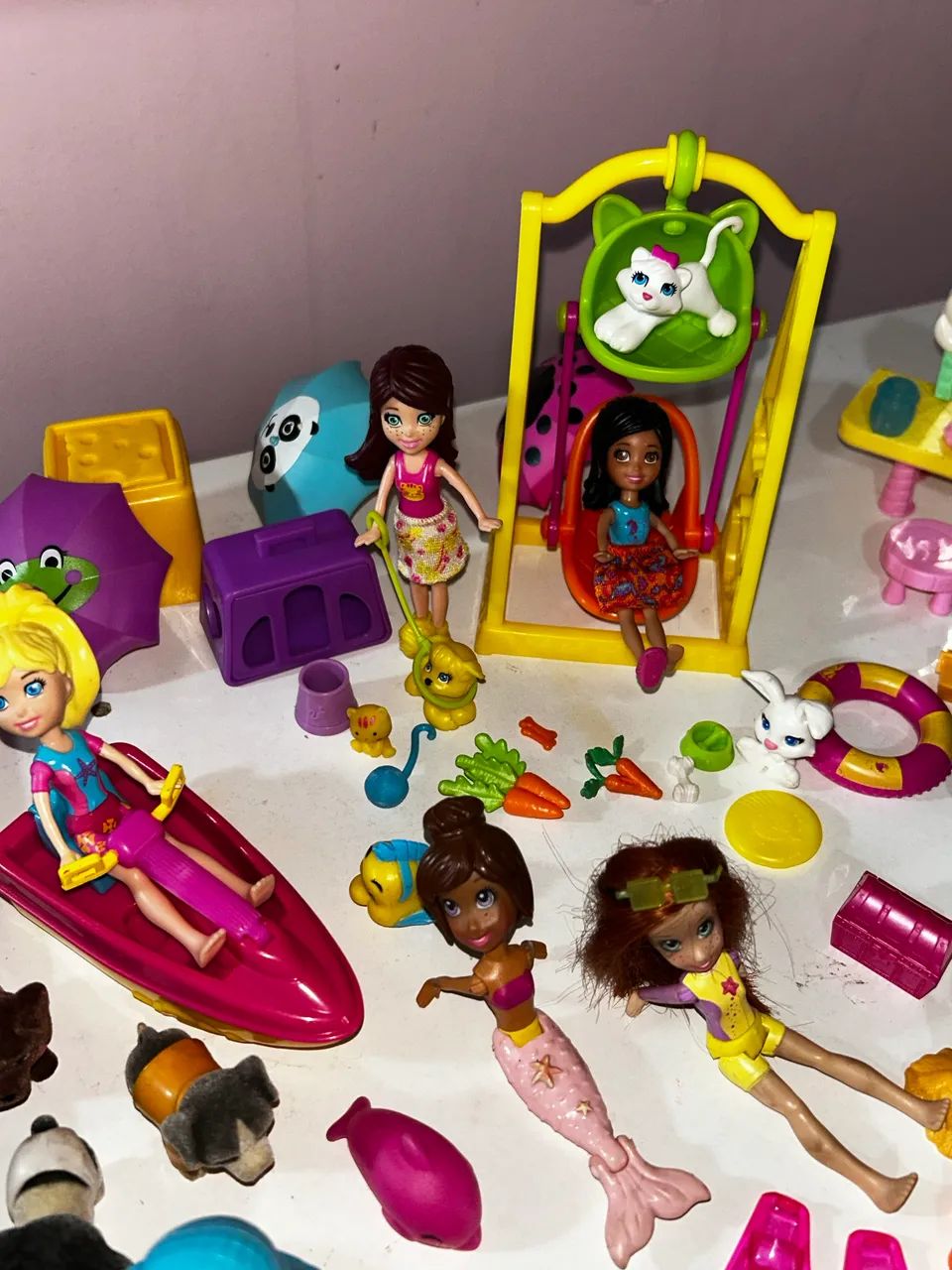 Lote Itens Polly Pocket Original - Foto 4
