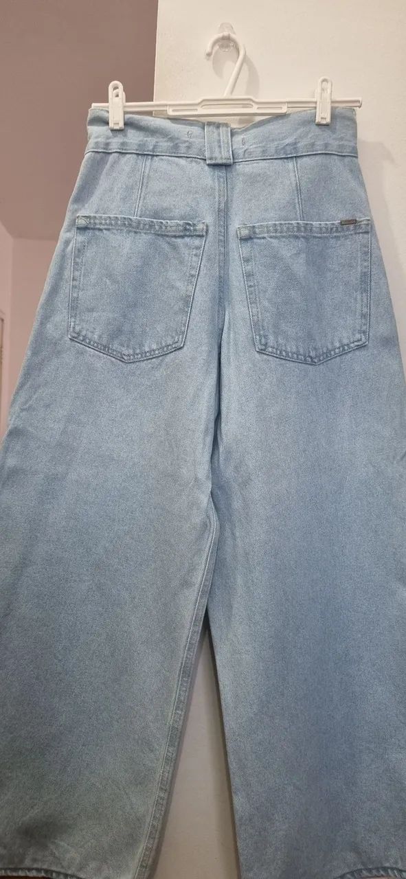 Calça jeans pantalona  - Foto 2