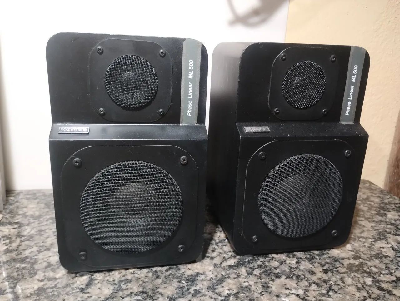 PAR DE CAIXAS MONITORES PHASE LINEAR