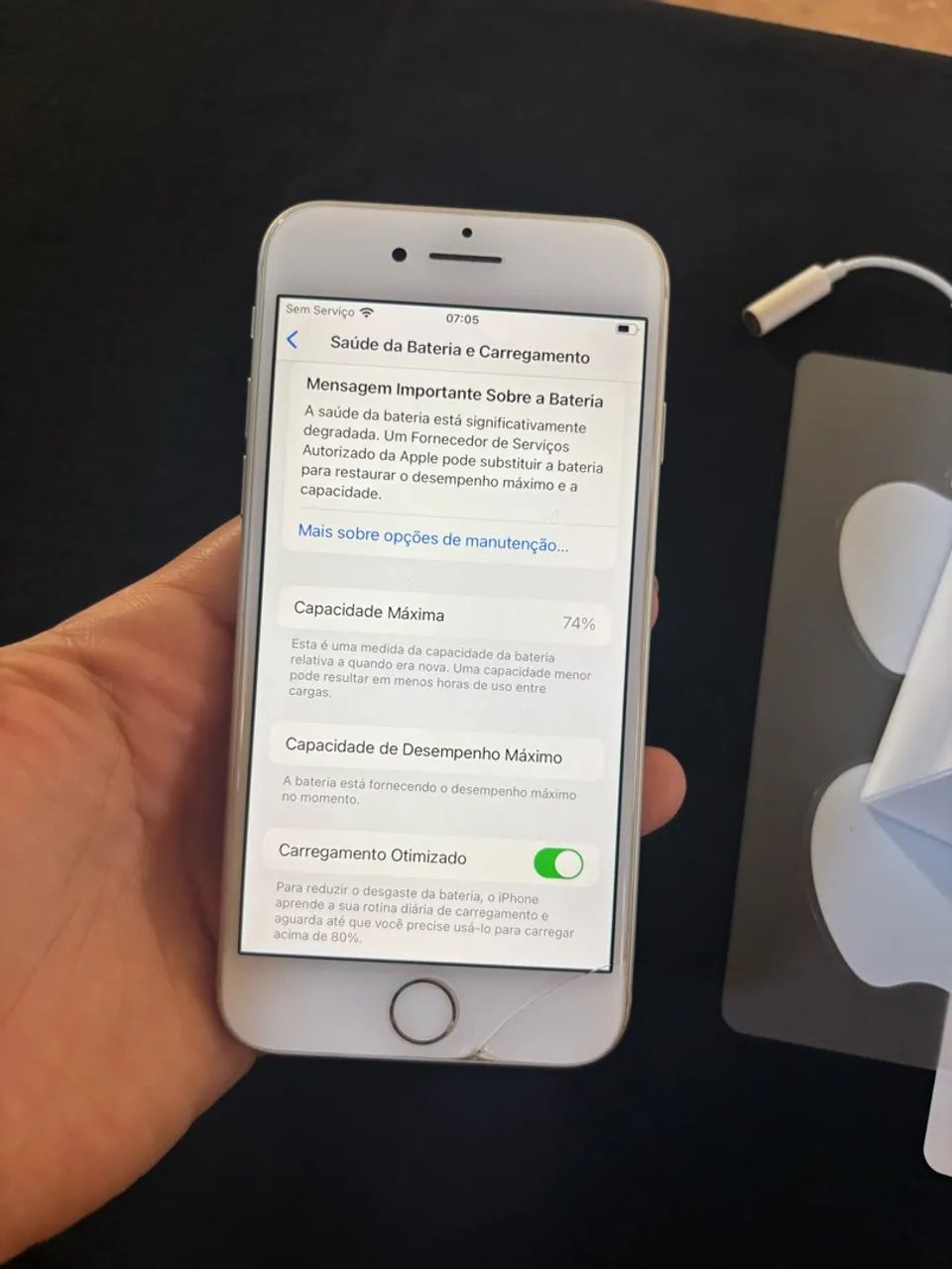 iPhone 8 64GB Silver + Caixa Original | Tudo Funcionando - Foto 3