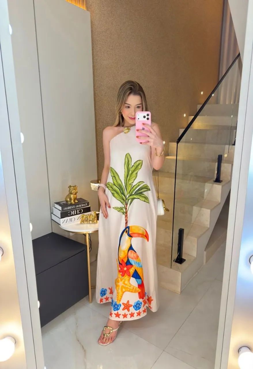 Vestido Estampado 