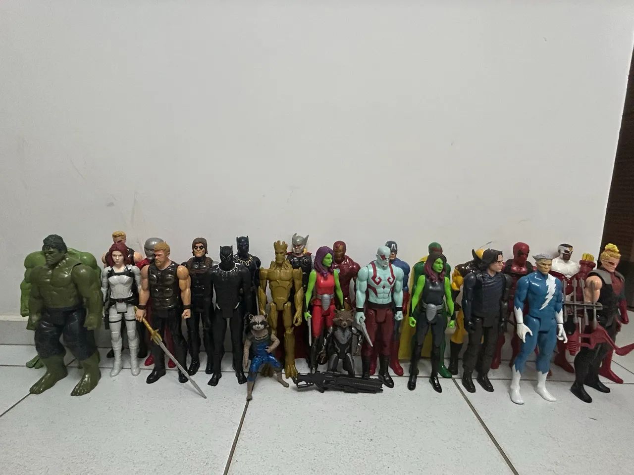 Super coleção bonecos Marvel & Dc Comics 30cm Raros - Foto 4