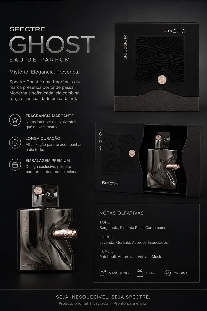 Perfume Spectre Ghost Eau de Parfum - Original