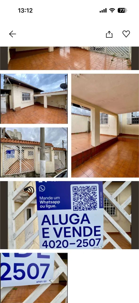 ALUGA SE CASA TÉRREA  NA VILA ROSÁLIA - Foto 3