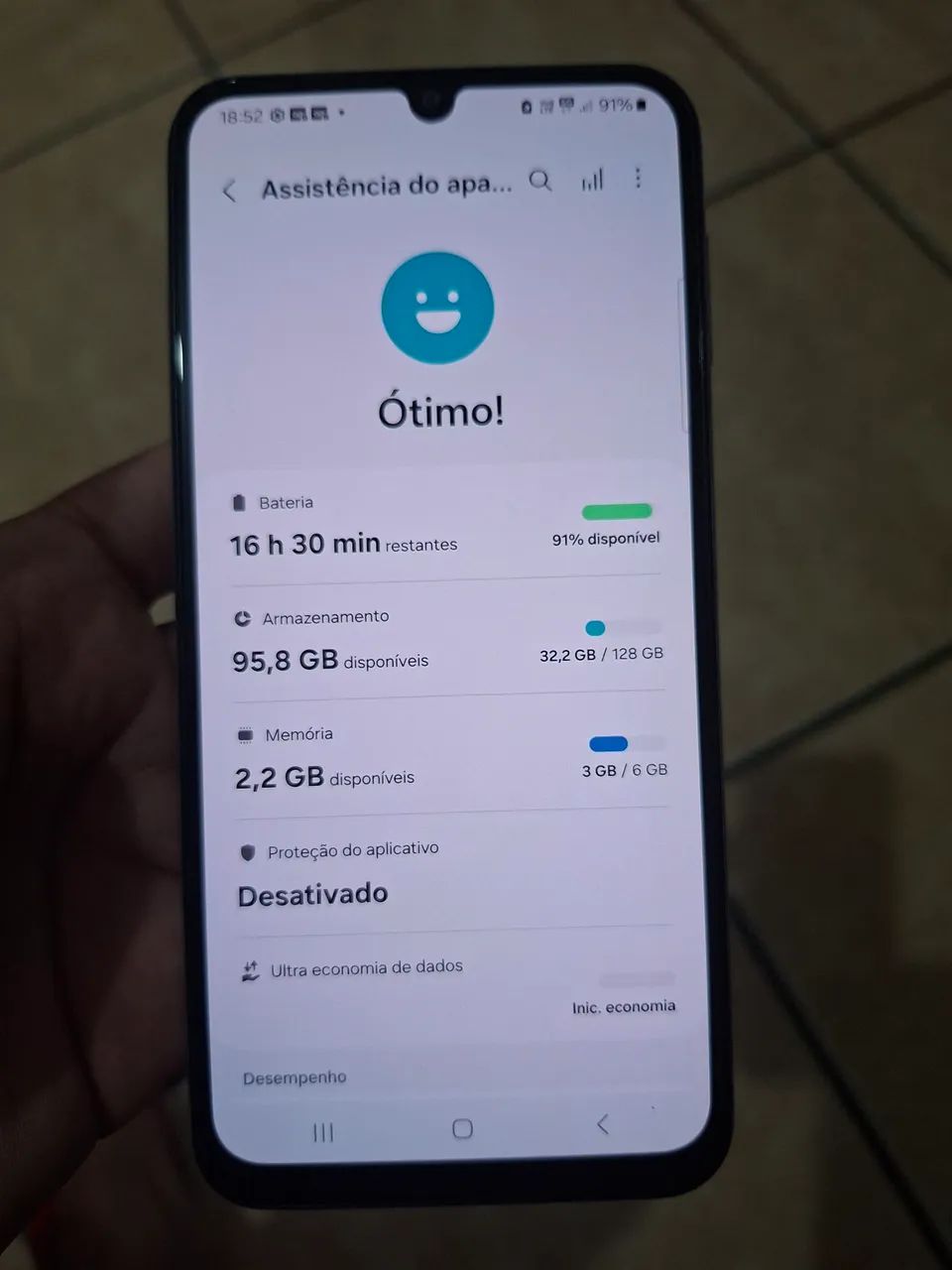 M34 5G 128gb 6gb ram - Foto 4