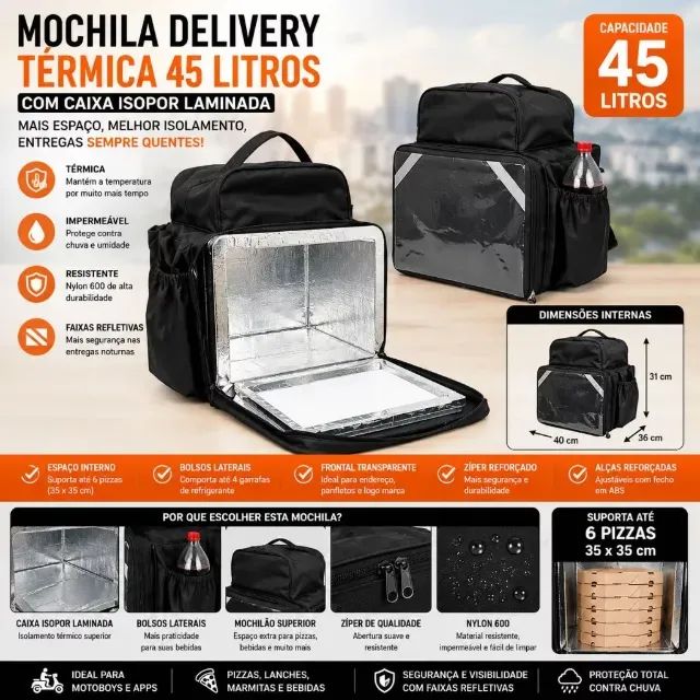 Mochila Bag de Isopor - Foto 2