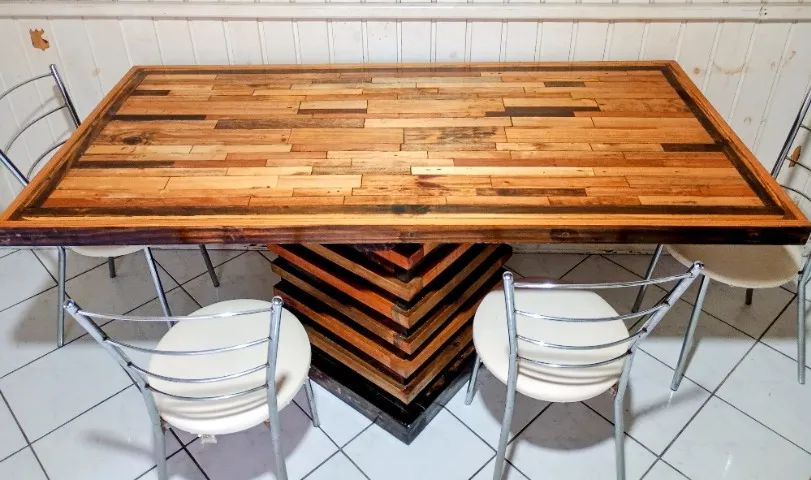 Mesa Madeira Maciça  - Foto 2