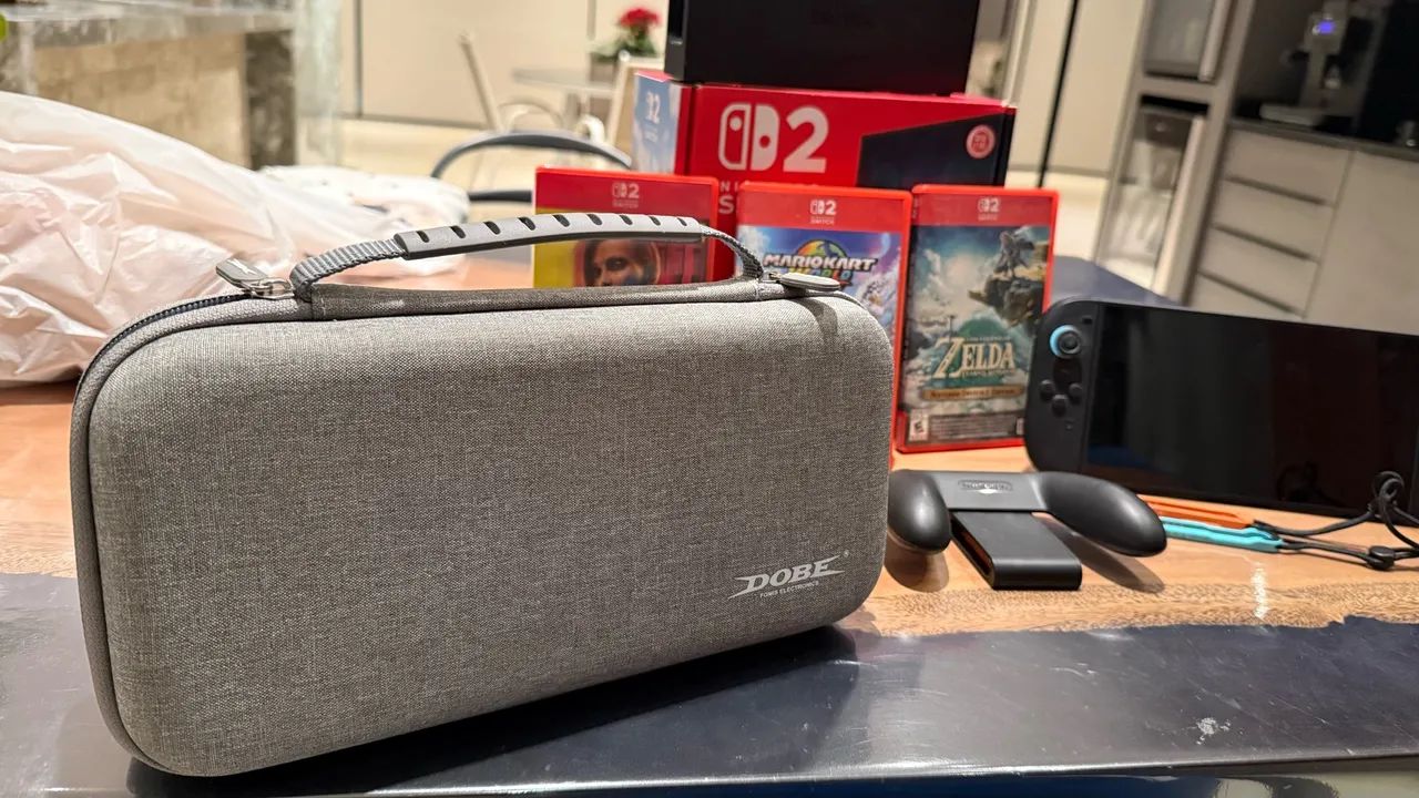 Combo Nintendo Switch 2 mais jogos - Foto 3