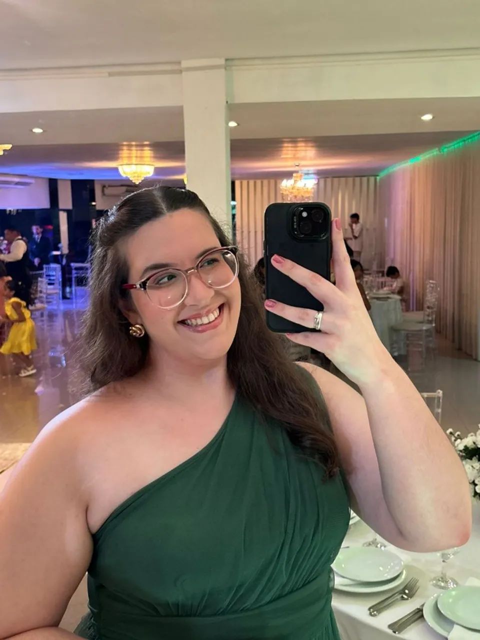 Vestido de festa verde floresta  - Foto 3