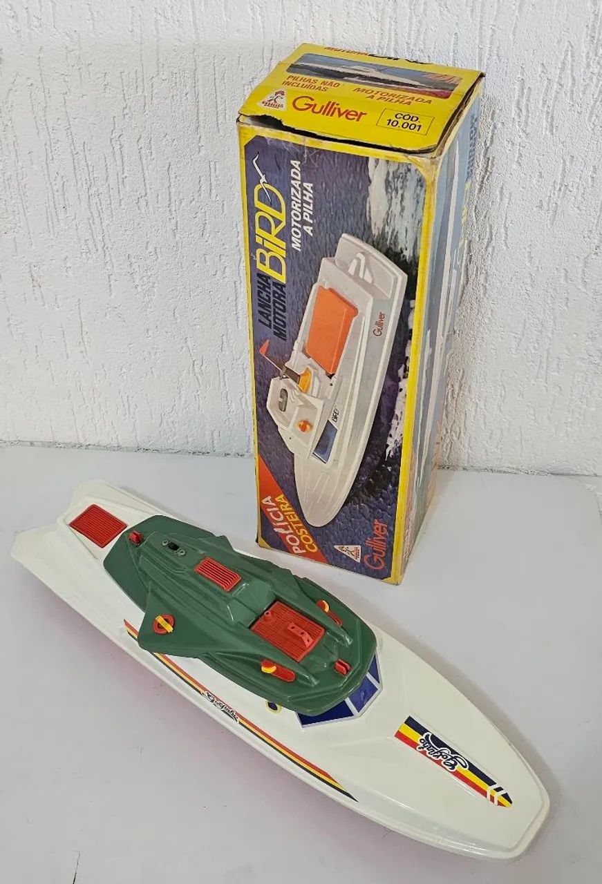 brinquedo colecionável yate golfinho  gulliver  anos 80  - Foto 2