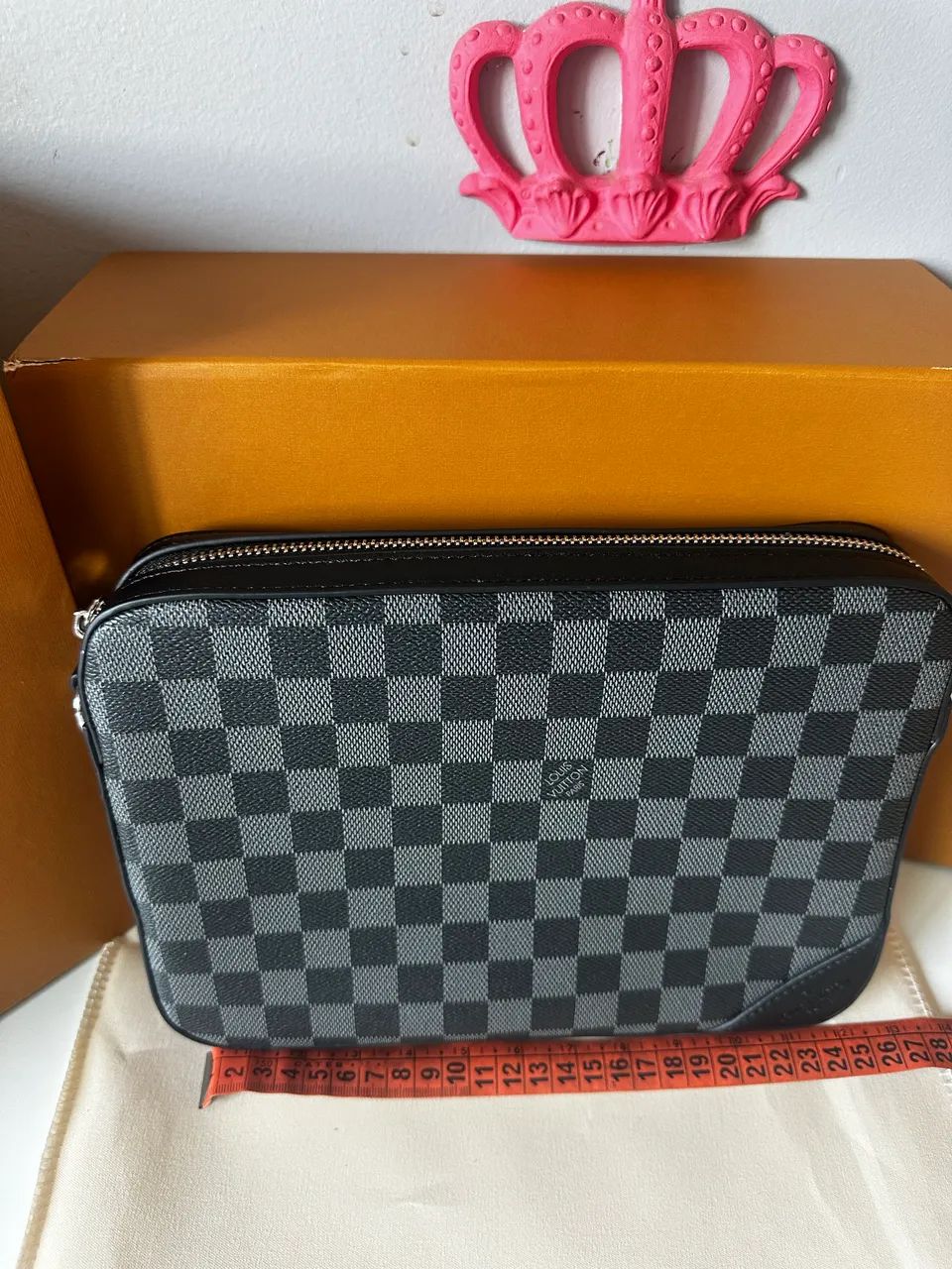 Bolsa Bag Louis Vuitton Trio Messenger - Damier Graphite - Foto 2