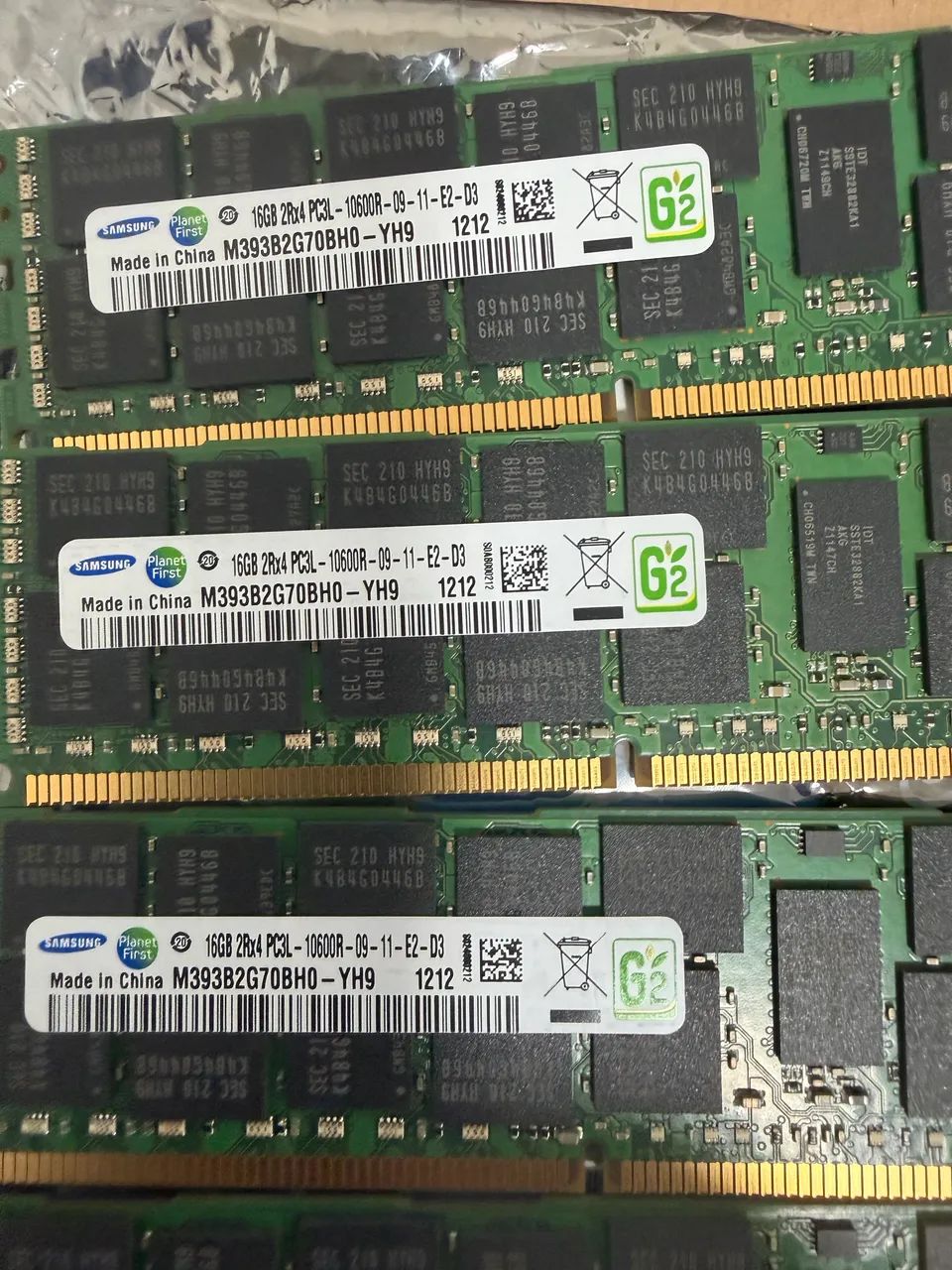 Memória DDR3 16 GB RDIMM Servidor