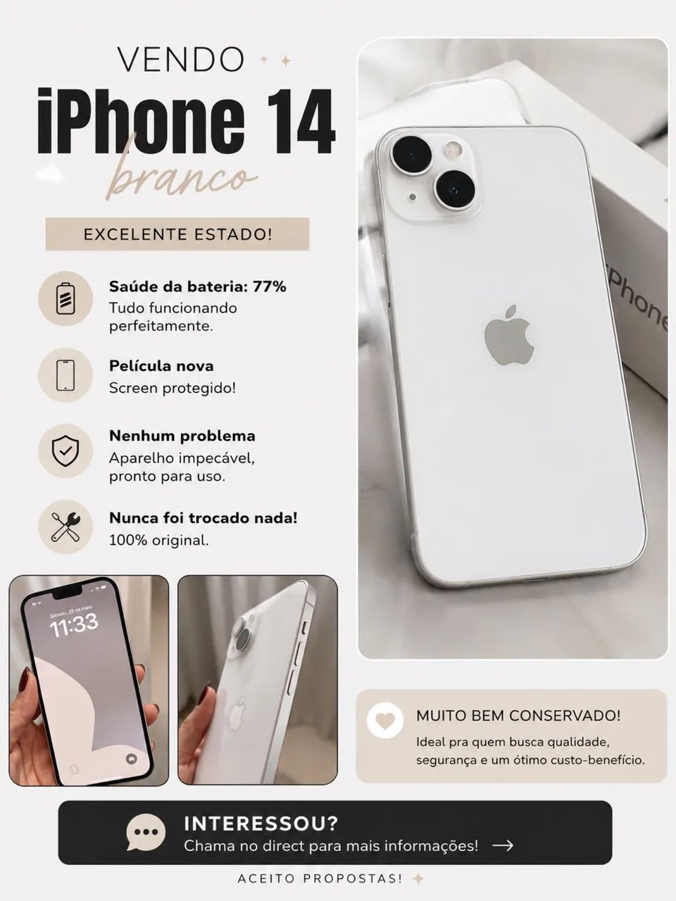 IPHONE 14 PARA VENDA 
