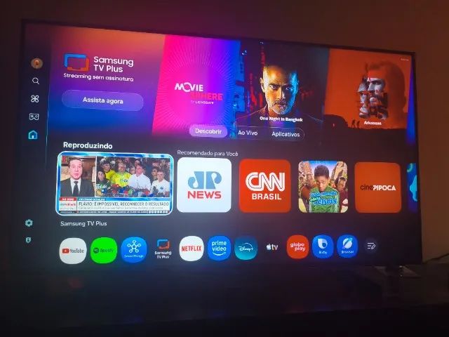 Tv 50 polegadas pouco tempo de uso, 