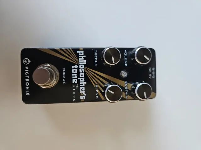 Pedal Compressor Philosopher's Tone Pigtronix - Foto 2