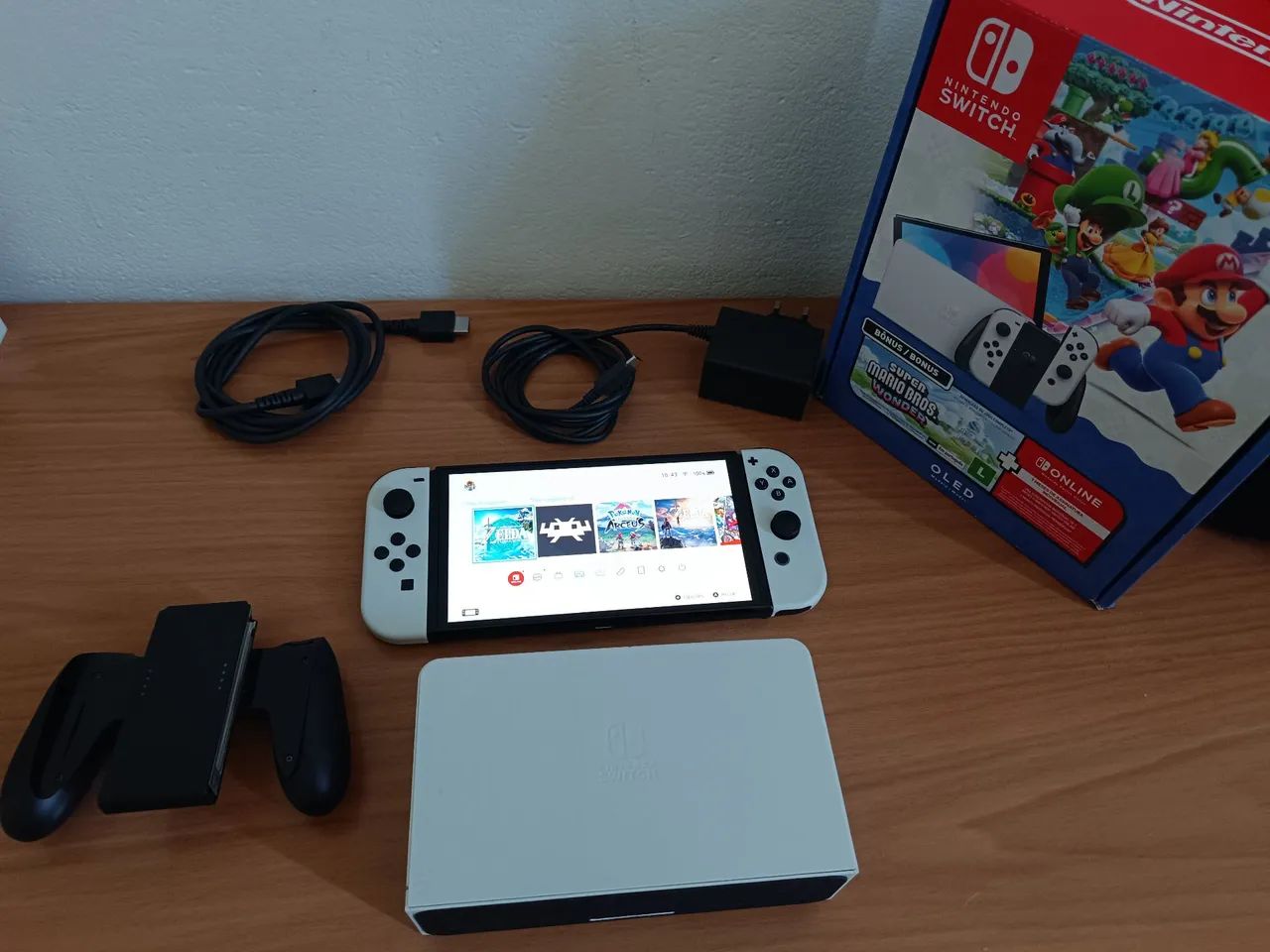 NINTENDO SWITCH OLED DESBLOQUEADO 