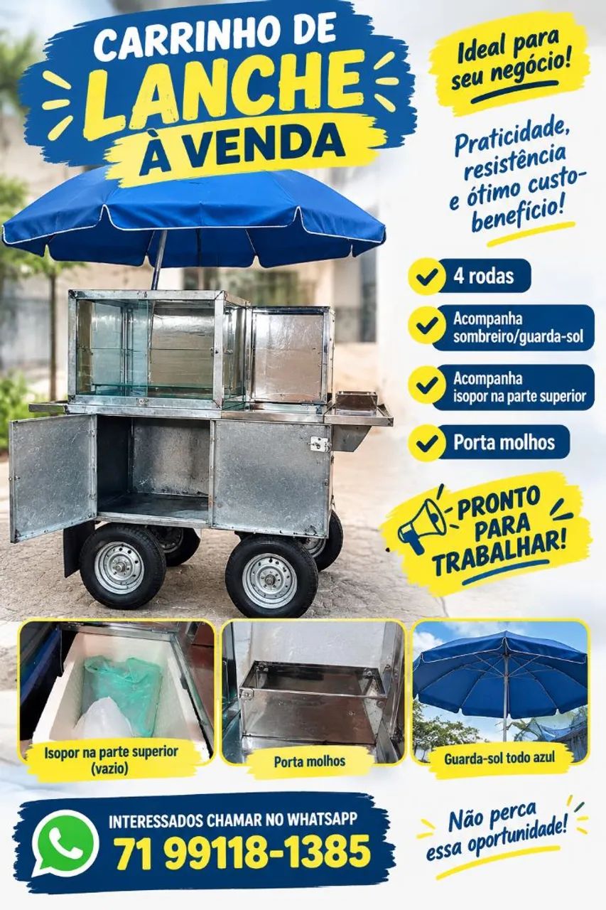CARRINHO DE LANCHE 