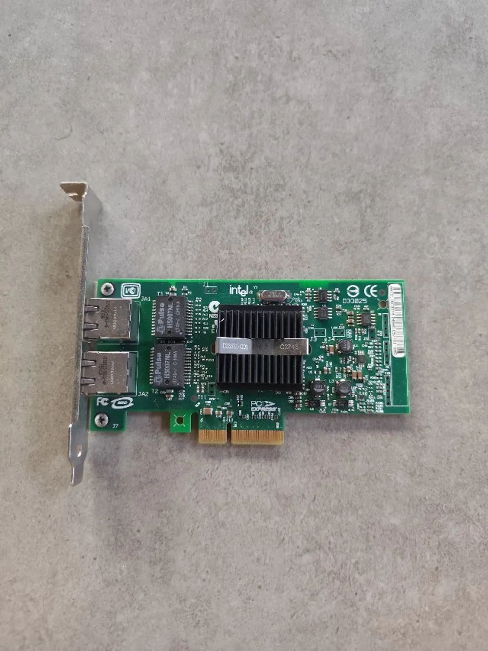 Placa De Rede Intel Pro/1000 D33682 Dual-port