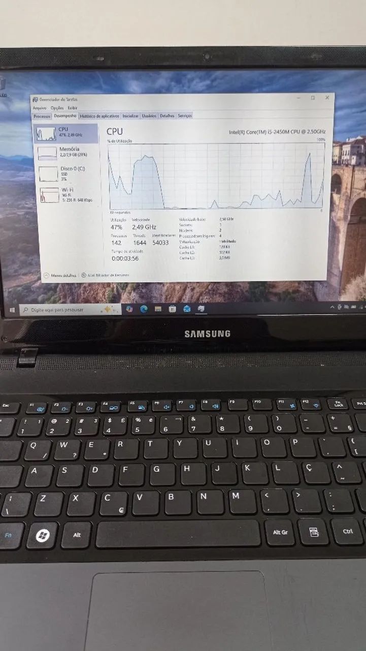 Notebook Samsung i5 com SSD  - Foto 2