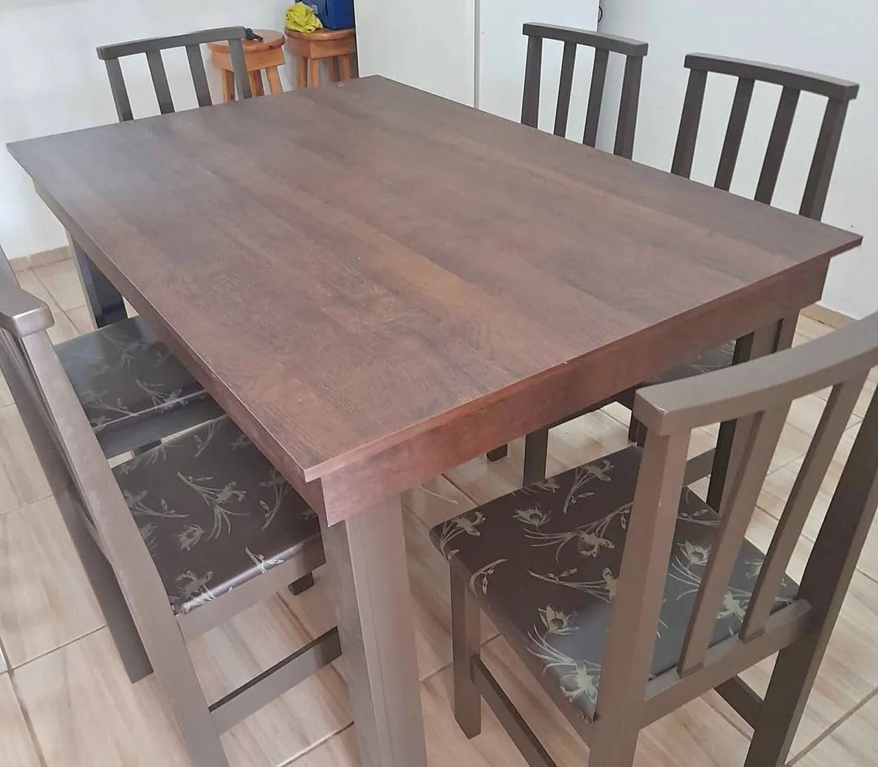 Mesa com 6 cadeiras novo  - Foto 2