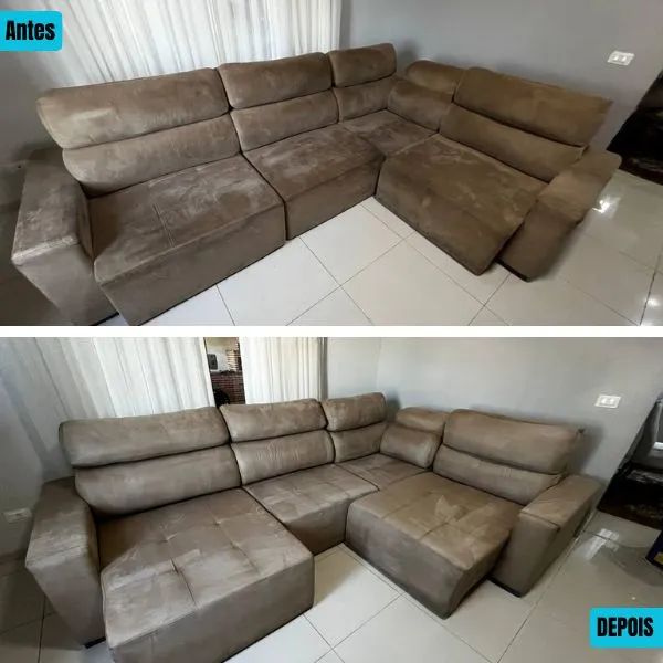 Higienização de estofados - Foto 3