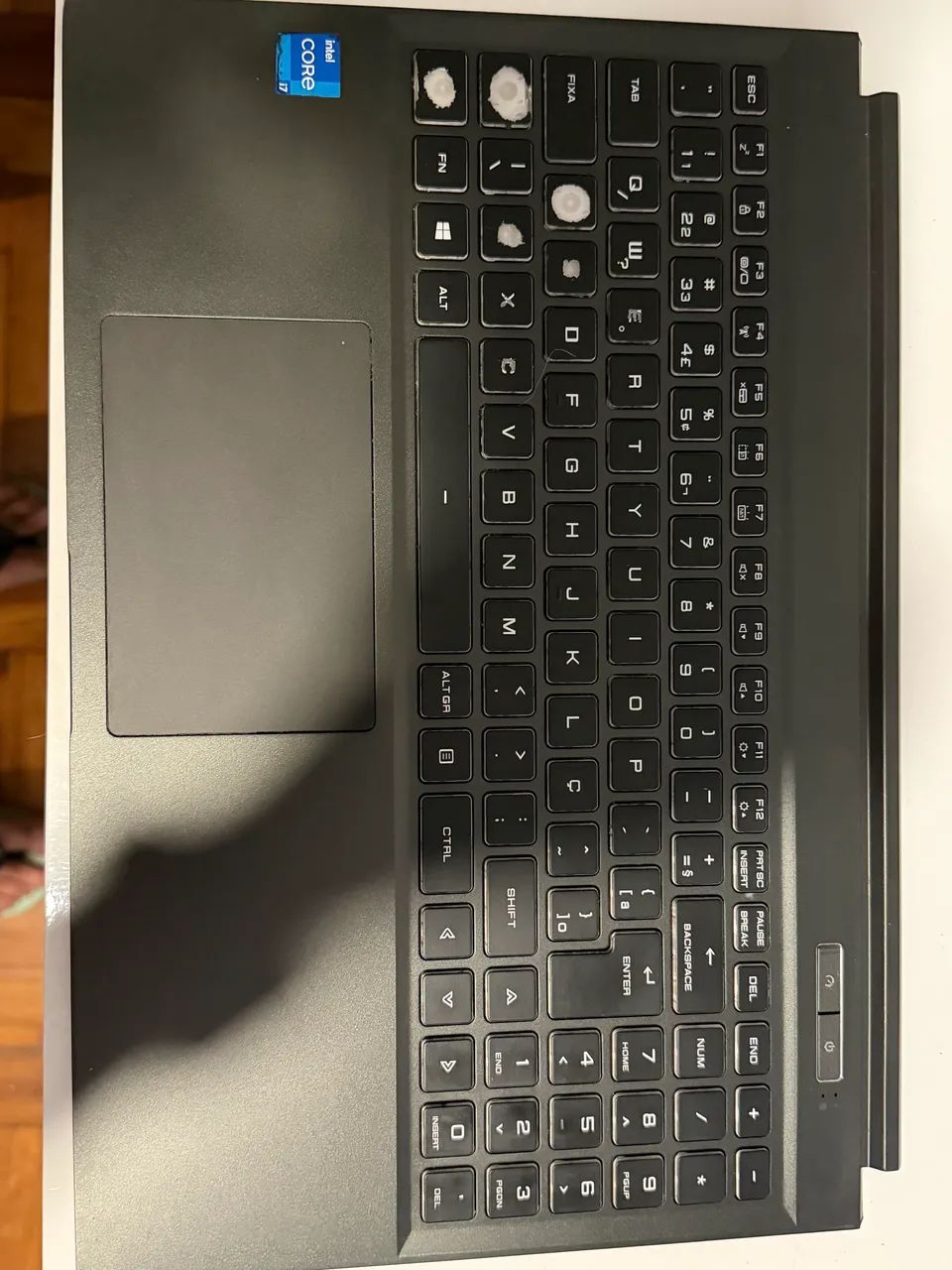 TECLADO E CARCAÇA E PEÇAS AVELL A70 MOB - Foto 2