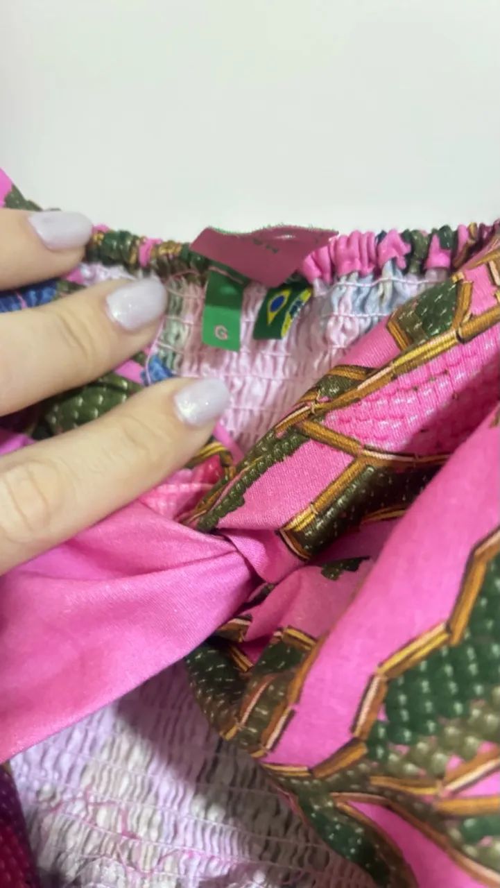 Vestido Curto Estampado Fruta de Verão - Foto 5