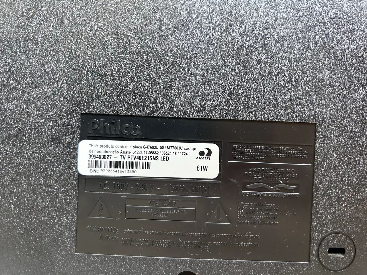 Tv Philips 40 polegadas smart - Foto 2