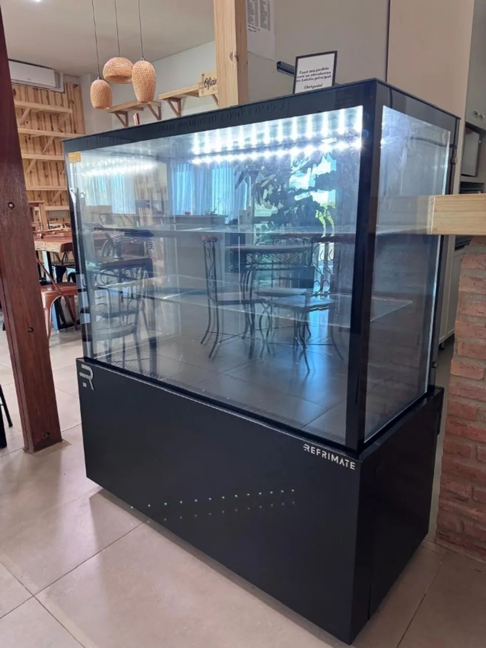 Balcão vitrine refrigerado 