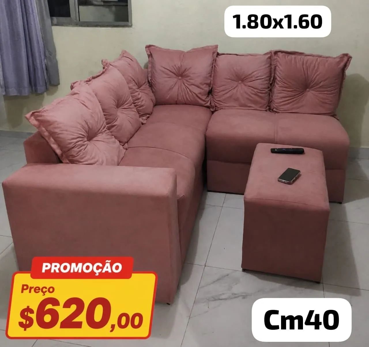 Sofá de canto 
