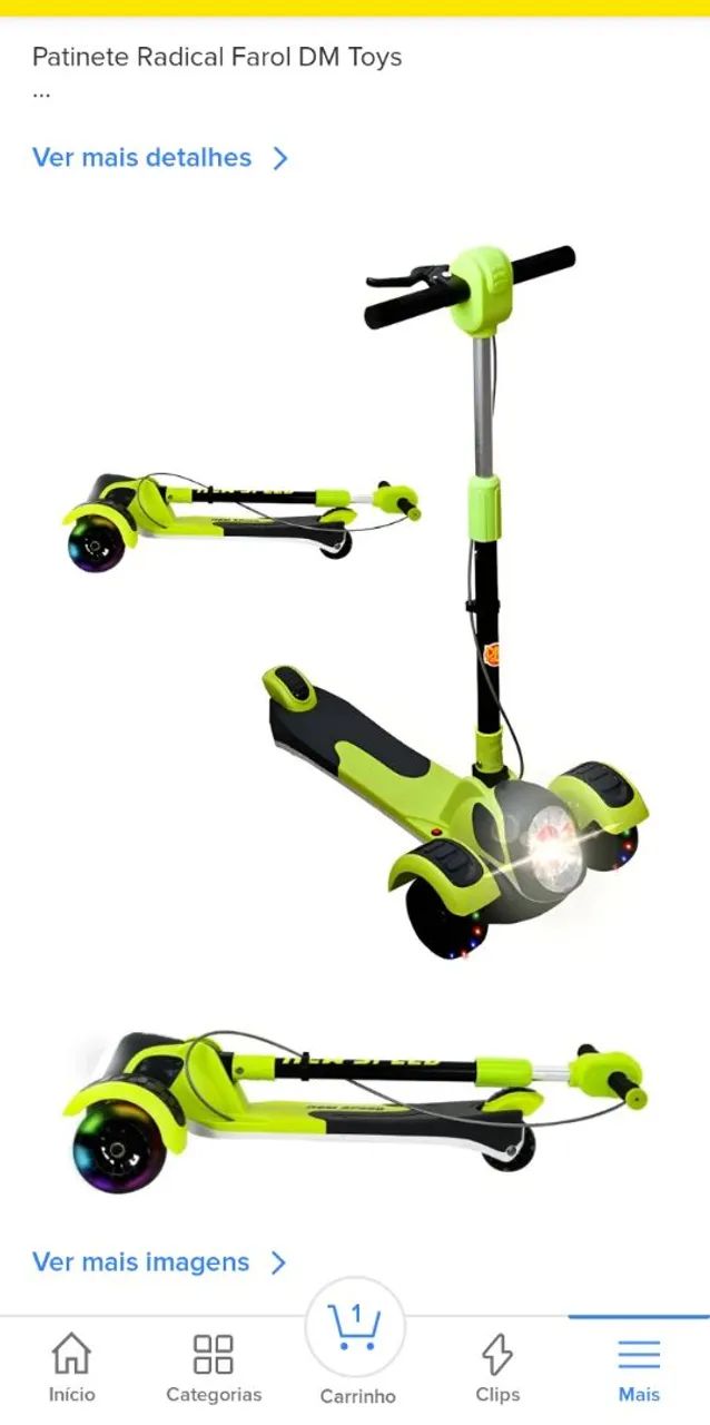 Patinete infantil 