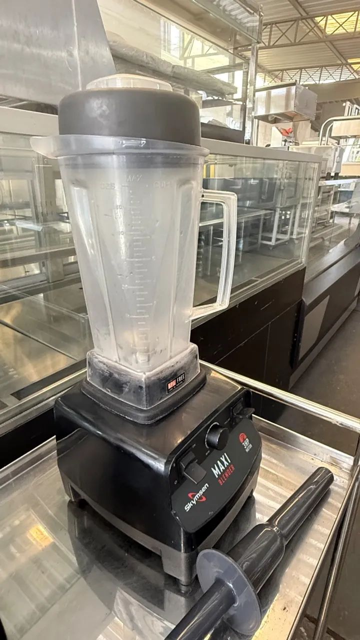 LIQUIDIFICADOR SKYMSEN BLENDER MAX 3HP- SEMINOVO  - Foto 4