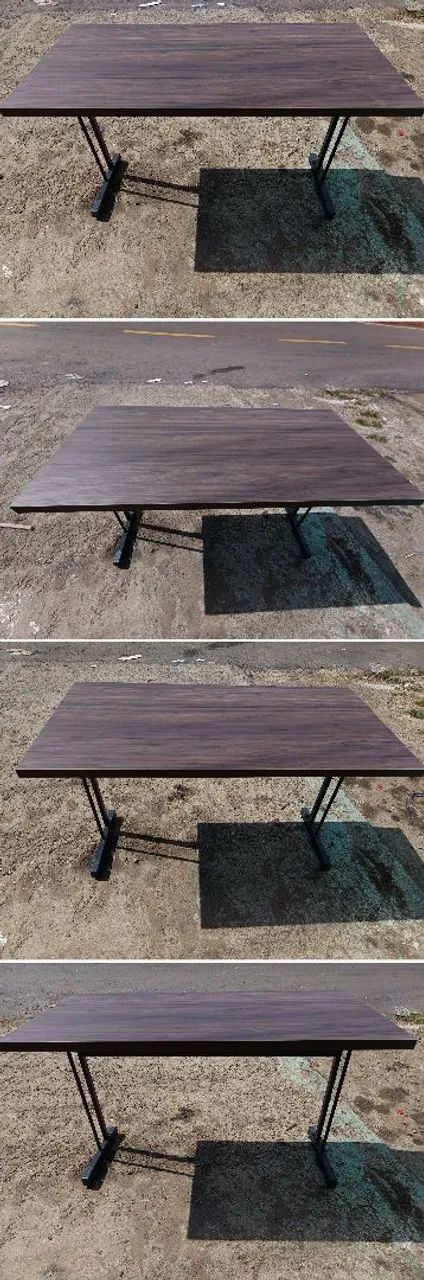Mês reta sem gaveta 120x60 Entregamos com frete  - Foto 4