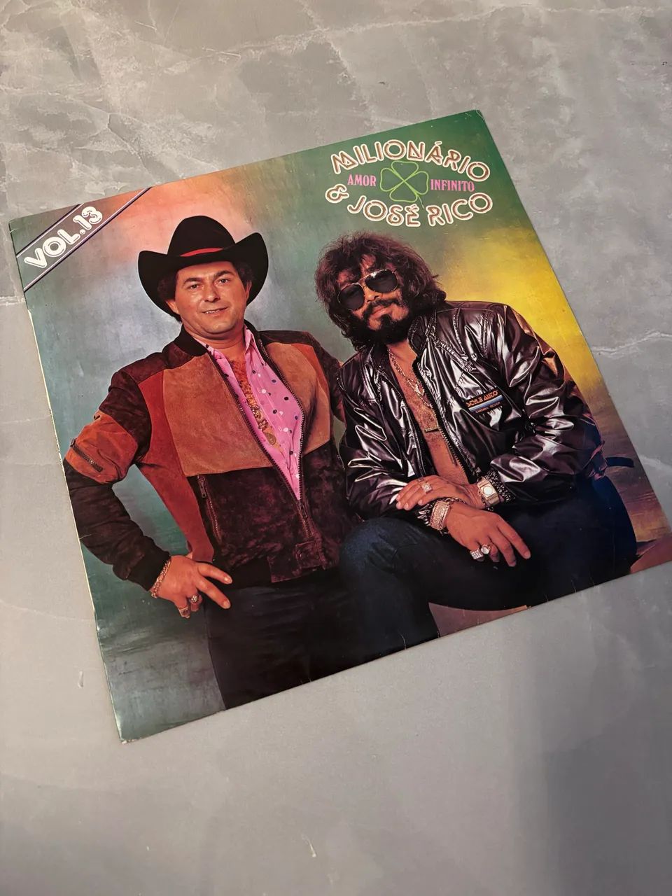 Disco de vinil - milionário e José rico alor infinito vol 13