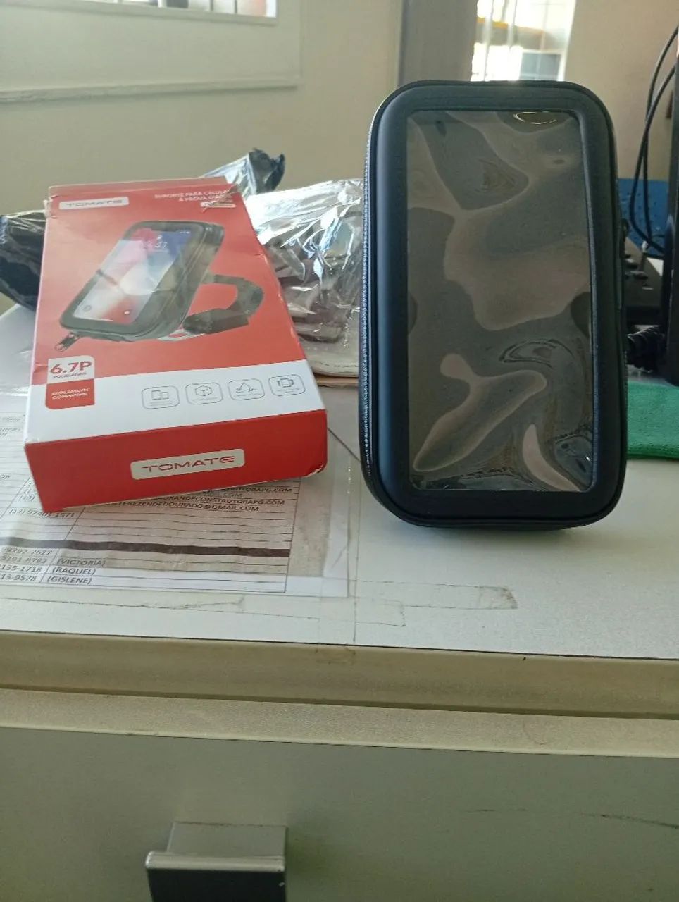 Vendo beg e um suporte para celular  - Foto 5