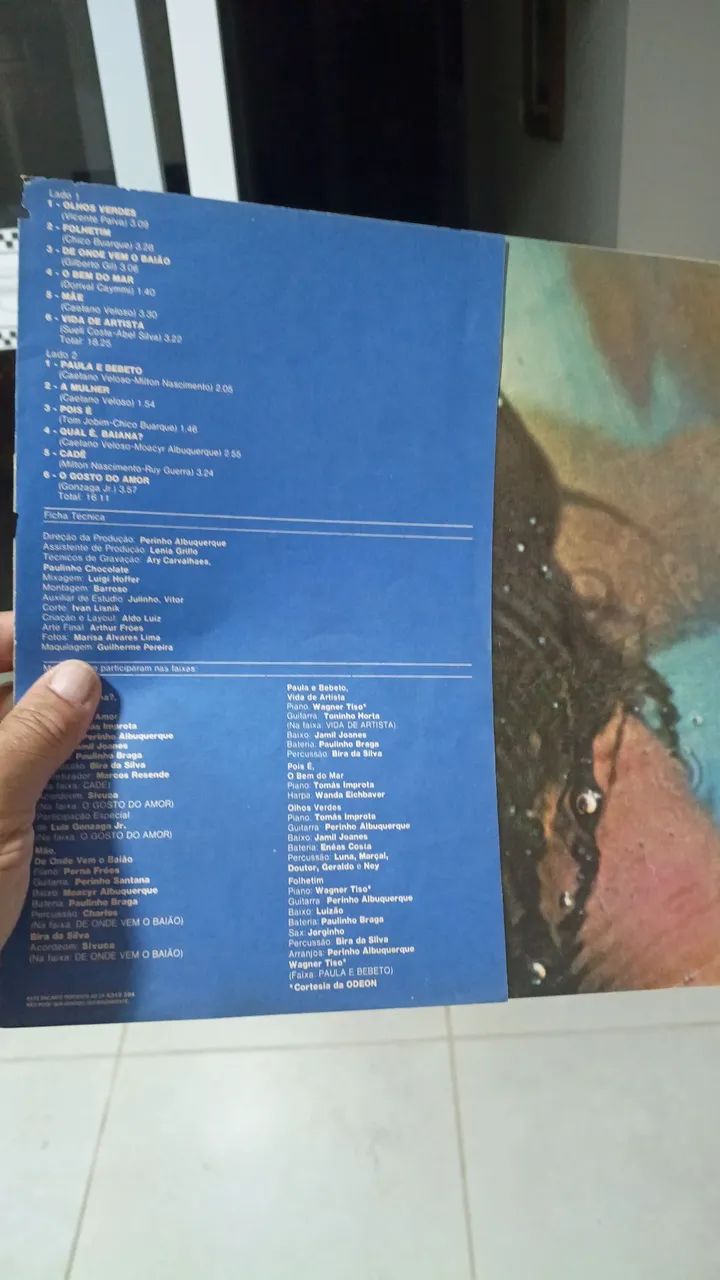 Disco de vinil Gal Costa Água Viva - Foto 3