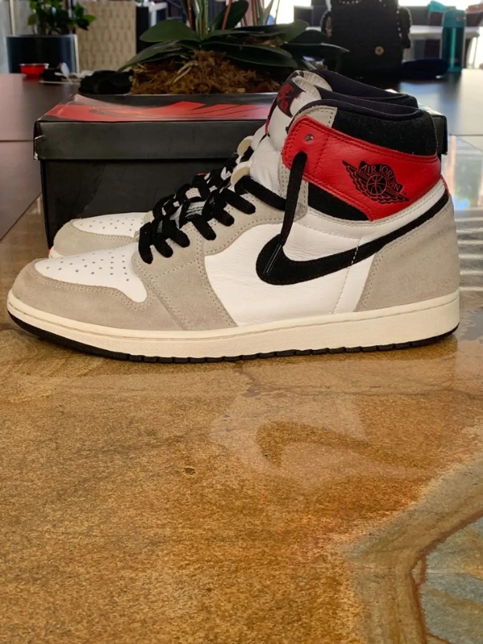 Nike Air Jordan 1 High Smoke Grey - Foto 3