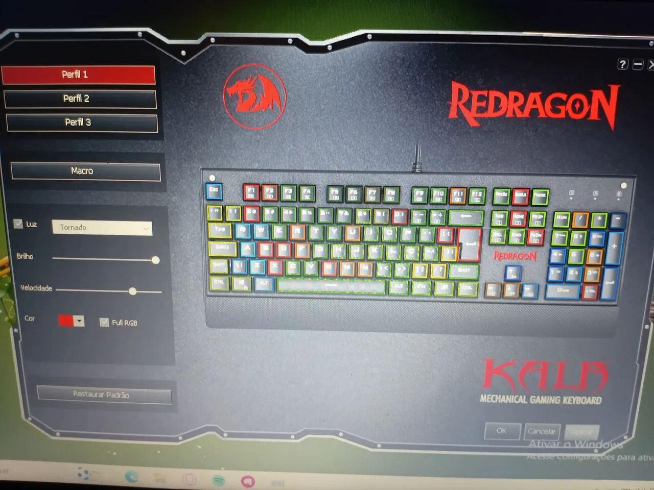 Teclado mecânico Red Dragon Kala - Foto 4
