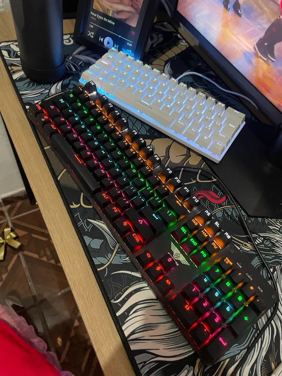 TECLADO MECÂNICO GAMER 100% - Foto 3