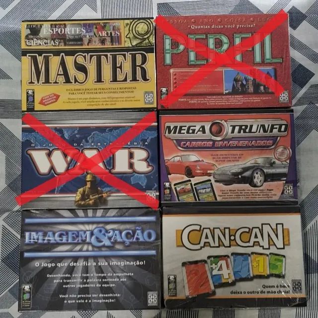 MINI Jogos de Tabuleiro - Diversos - Foto 2