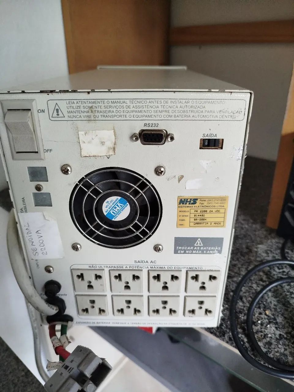 Nobreak senoidal 2200VA NHS
